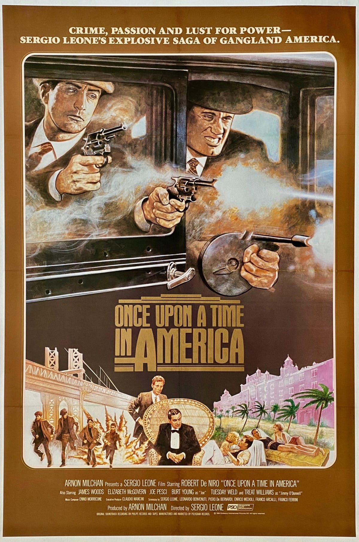 Once upon a time in America poster