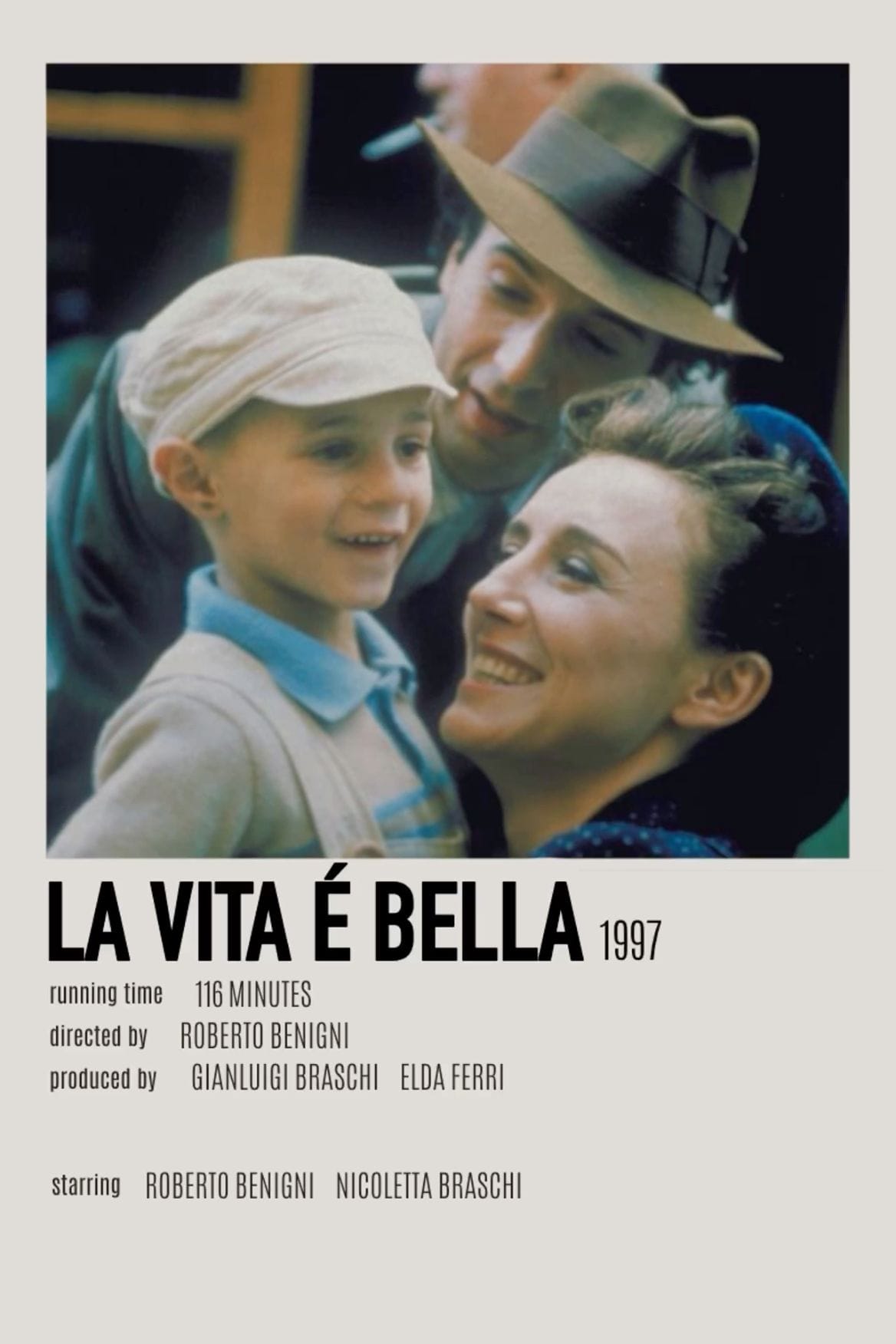 La vita e bella poster