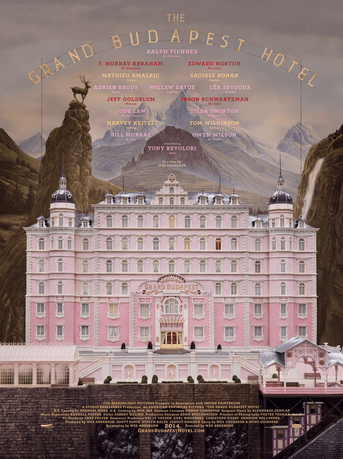 The Grand Budapest Hotel poster