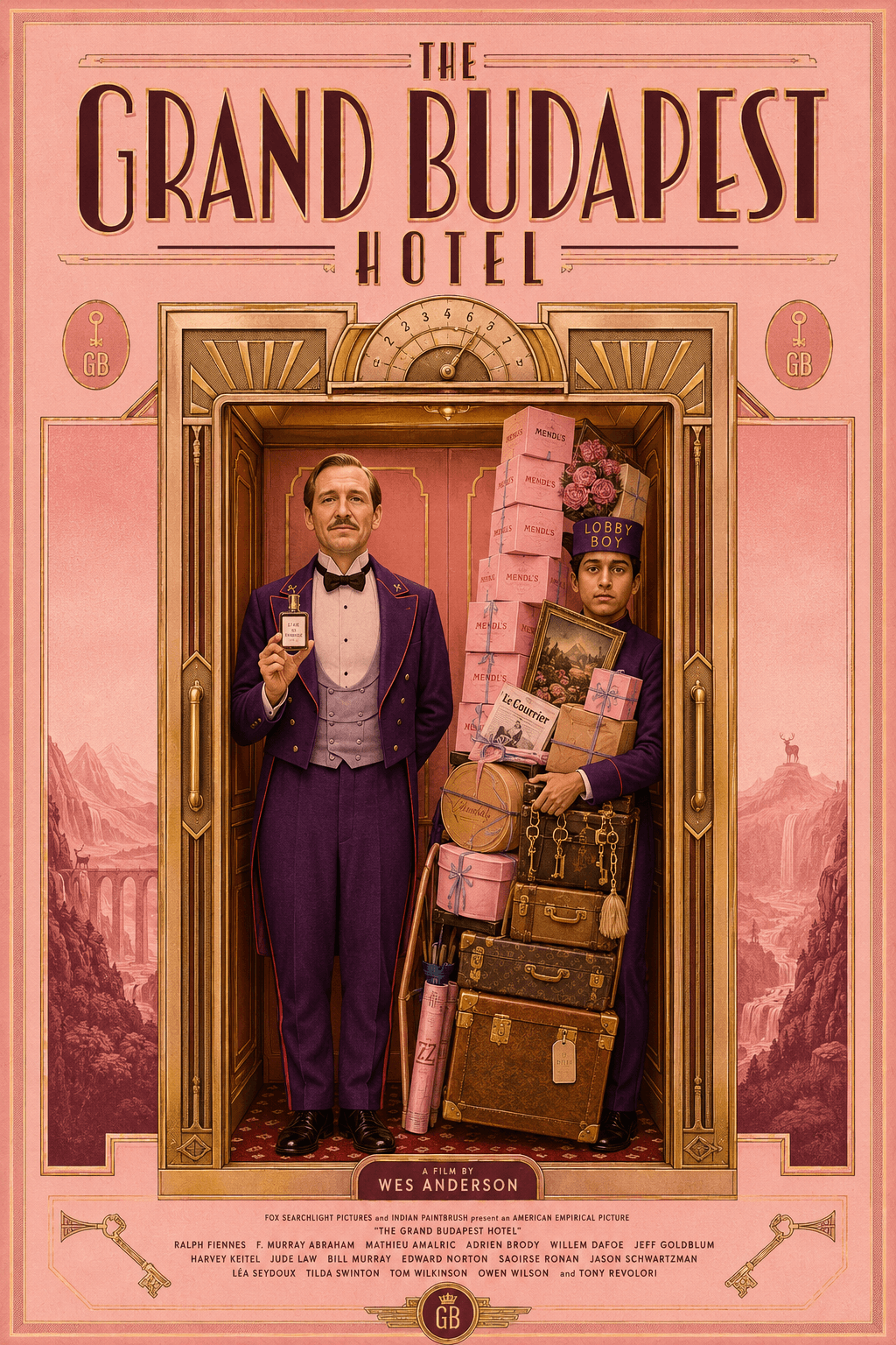 The Grand Budapest Hotel Poster
