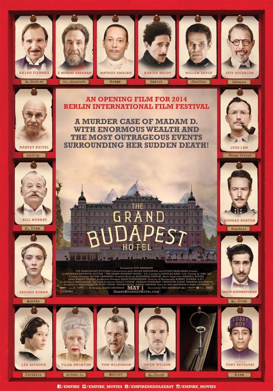 The Grand Budapest Hotel poster