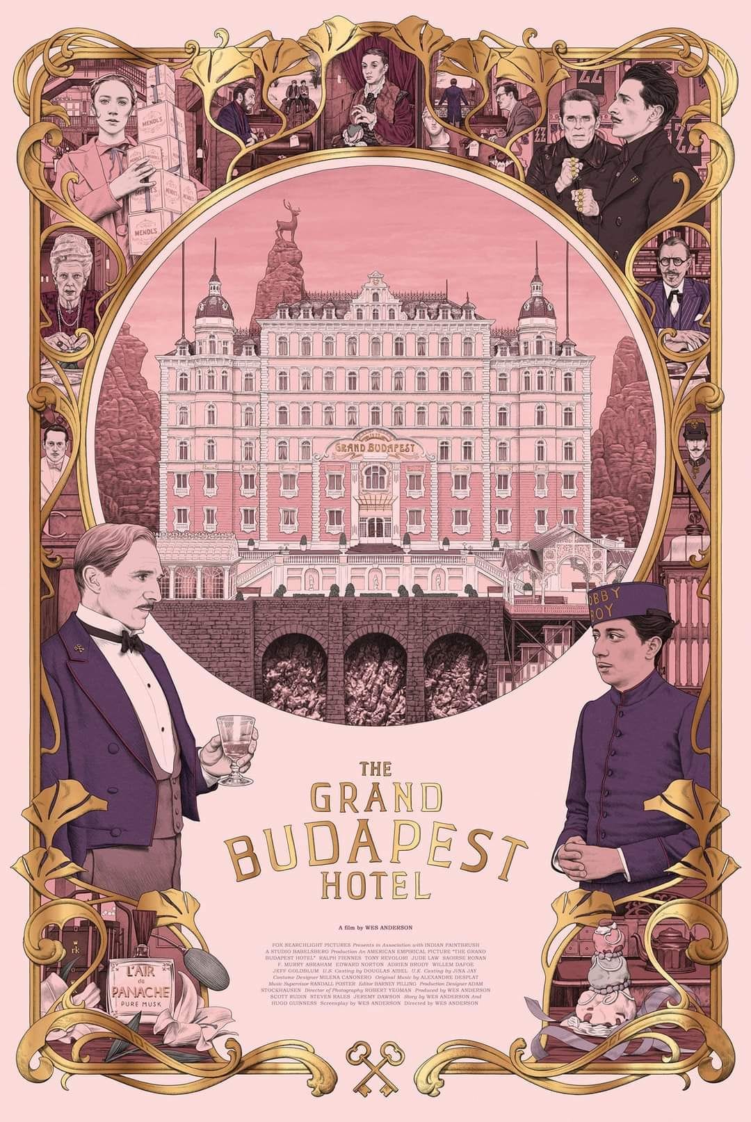 The Grand Budapest Hotel poster