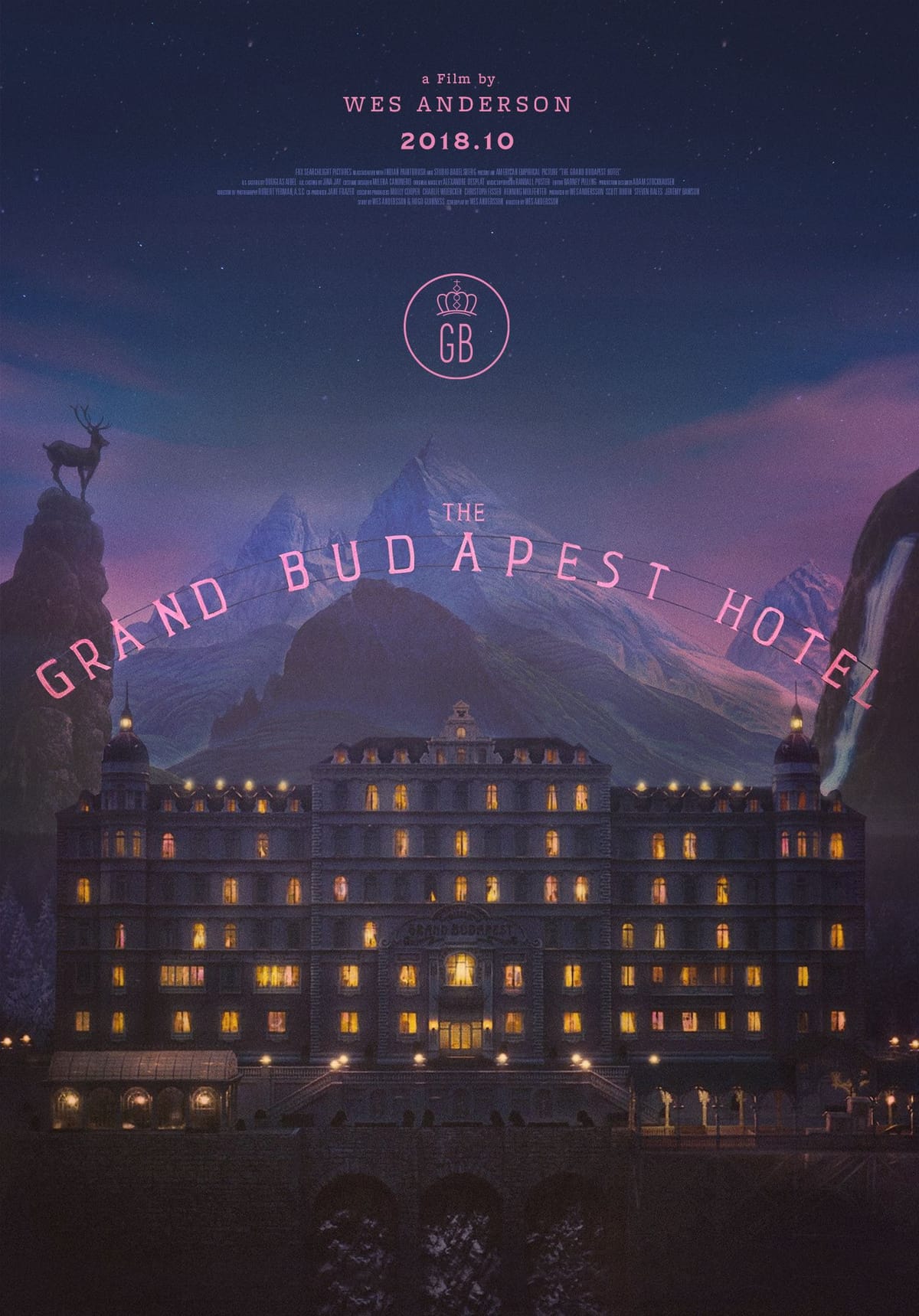 The Grand Budapest Hotel poster