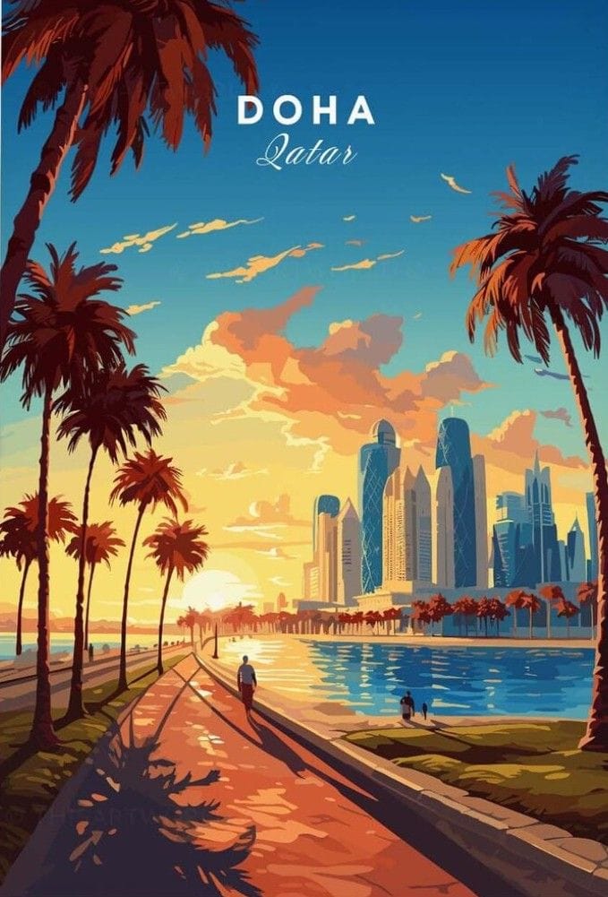 Qatar poster