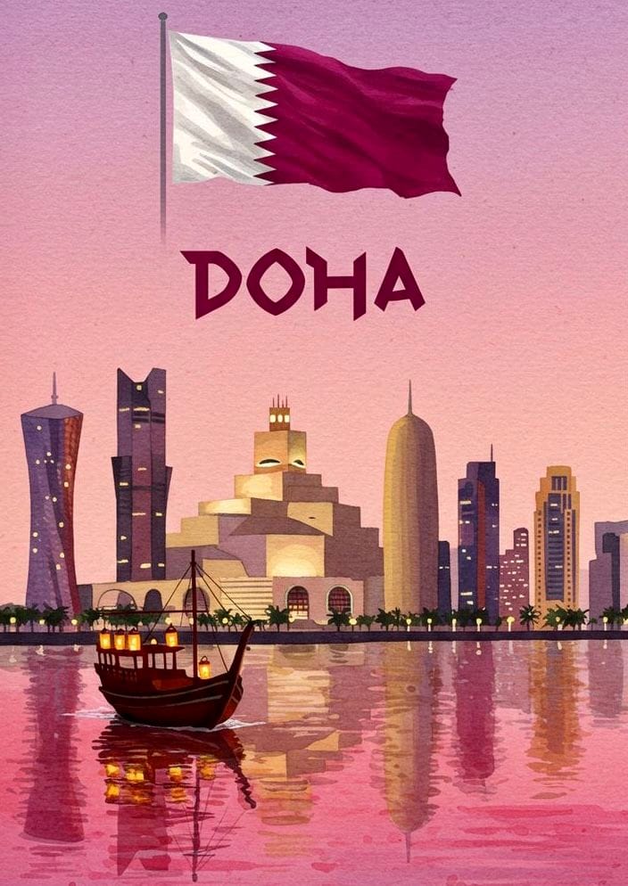 Qatar poster