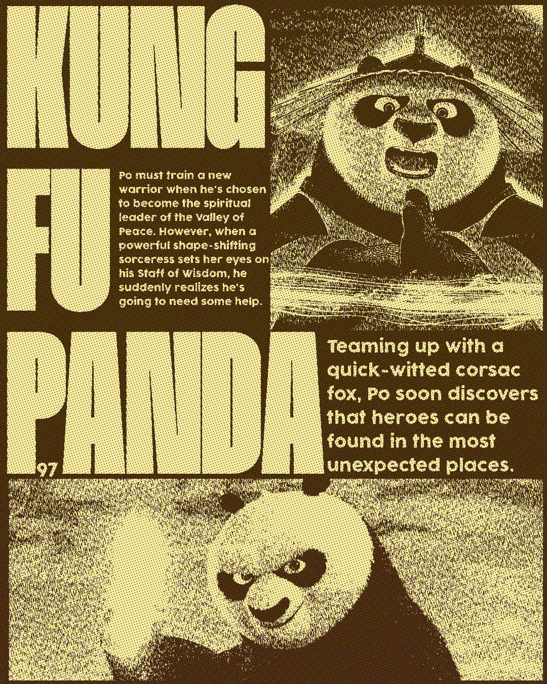 Kung Fu Panda poster