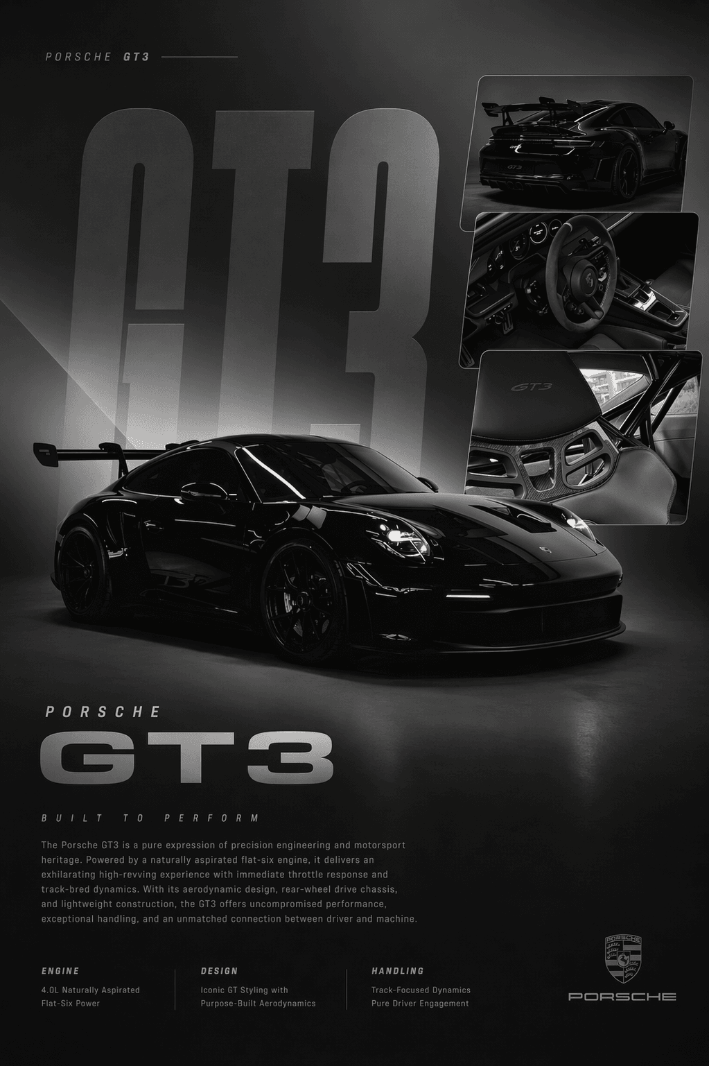 GT3 RS Poster Art