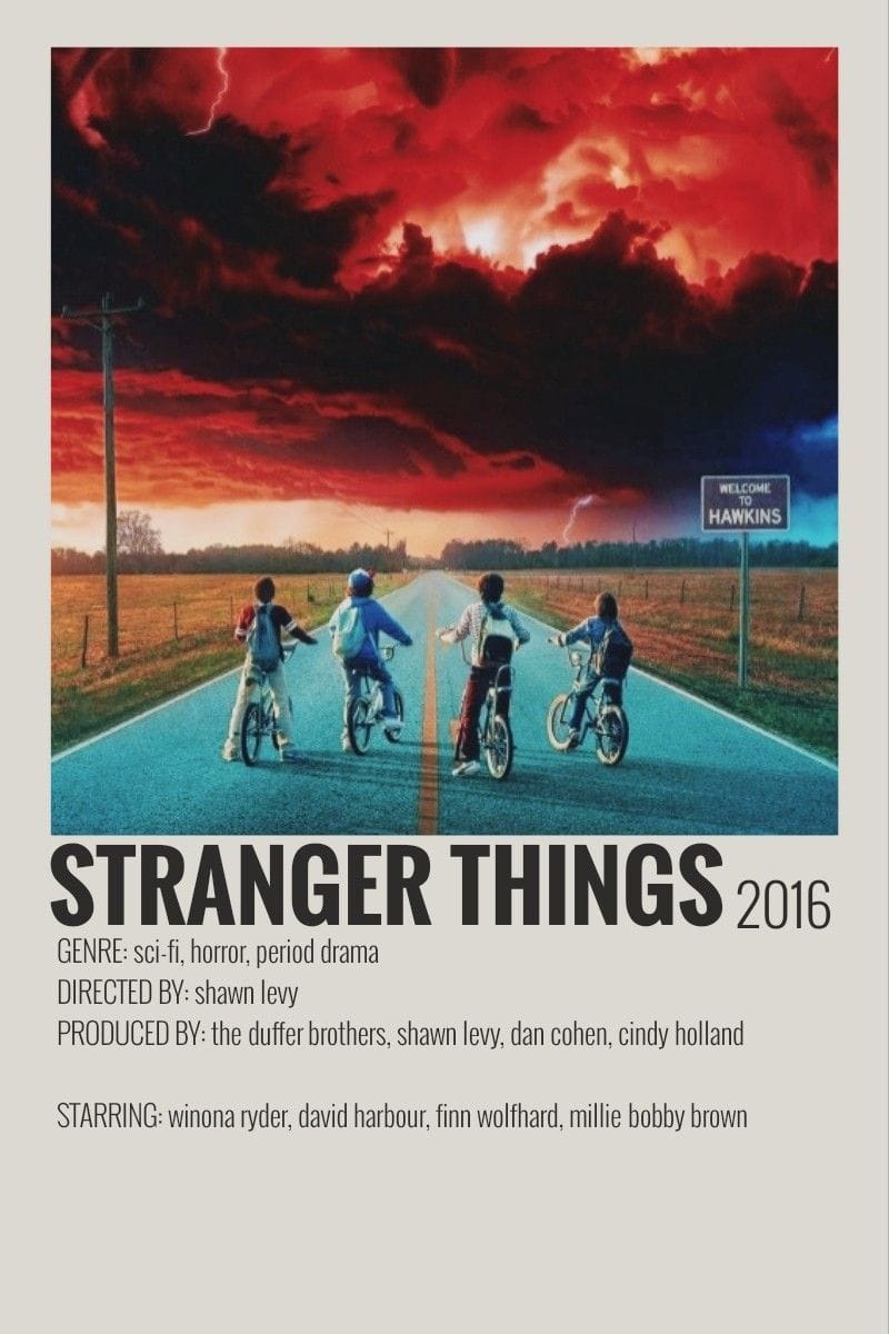 stranger things (2016-)