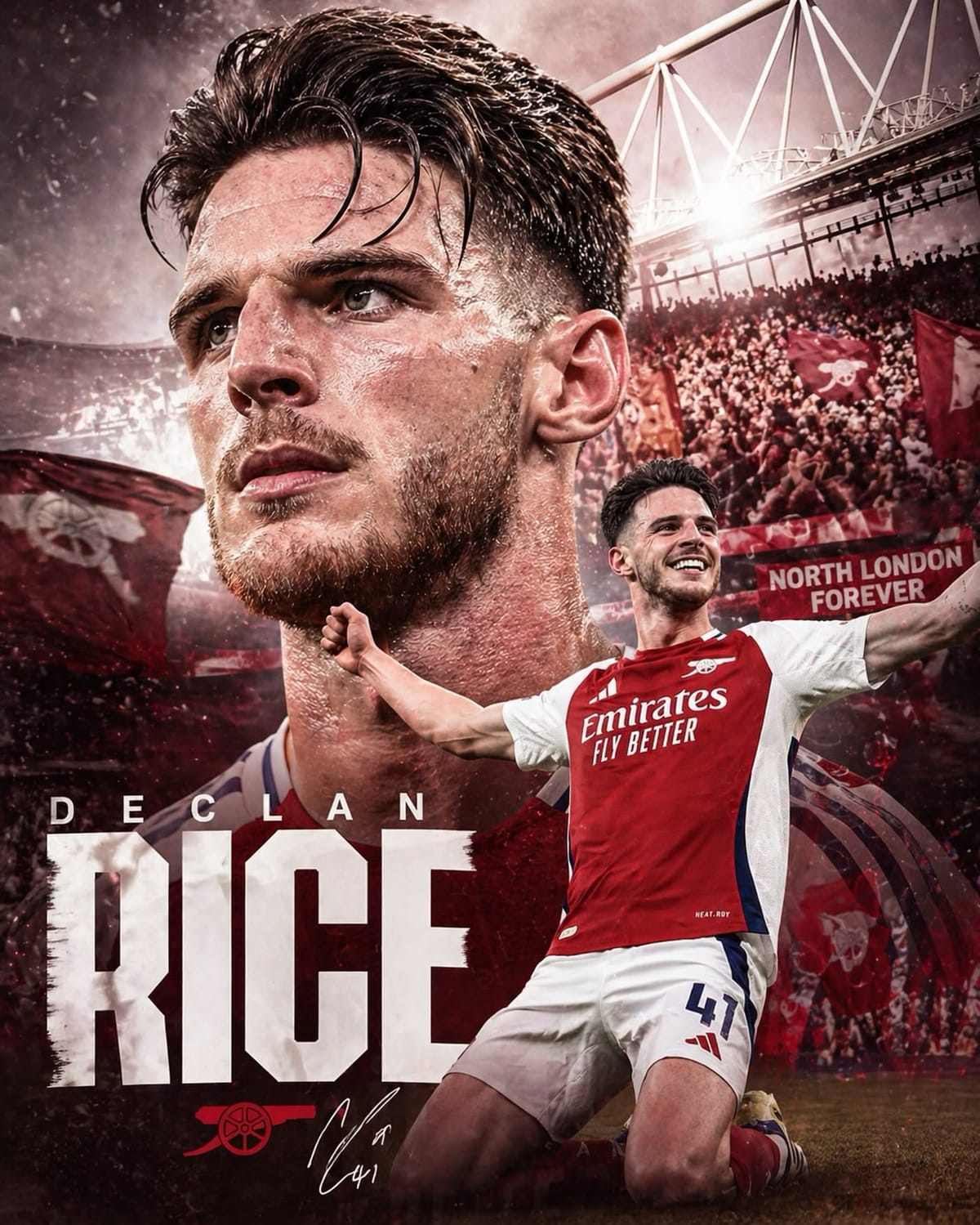 Declan Rice poster