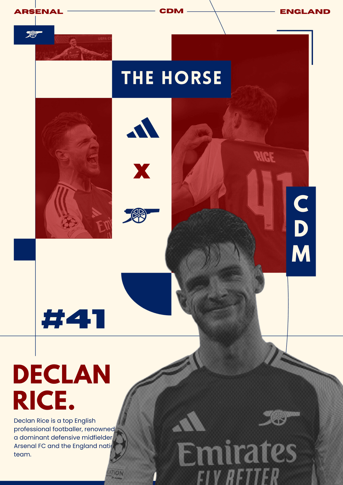 Declan Rice poster