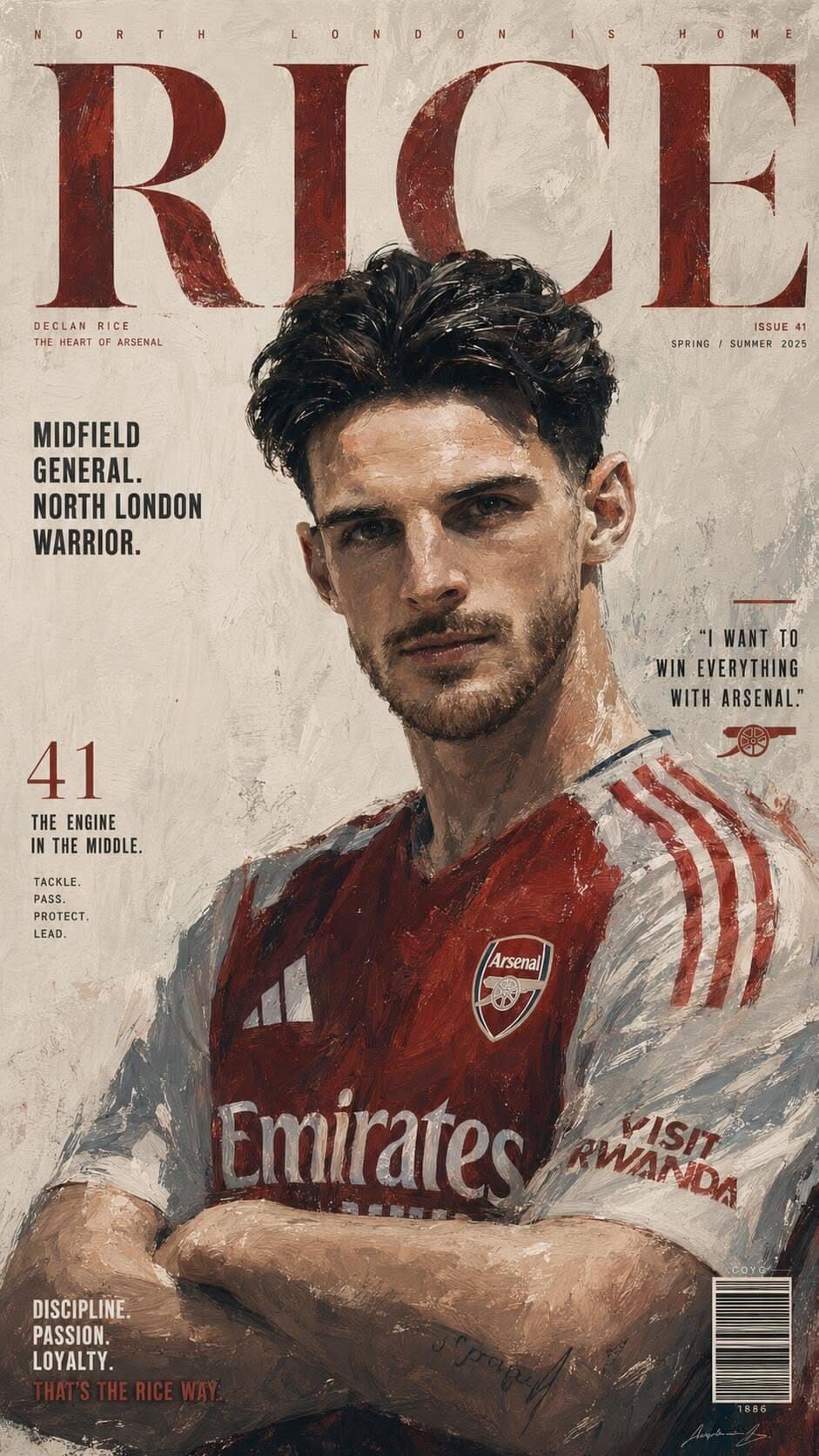 Declan Rice poster