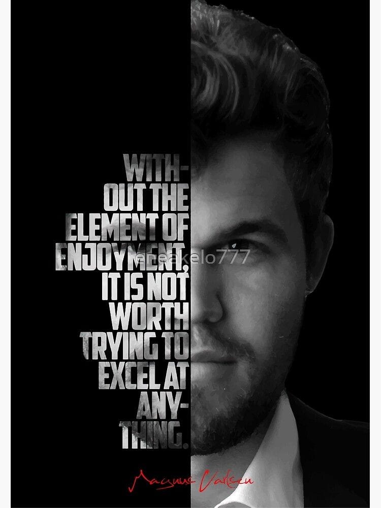 Magnus Carlsen poster