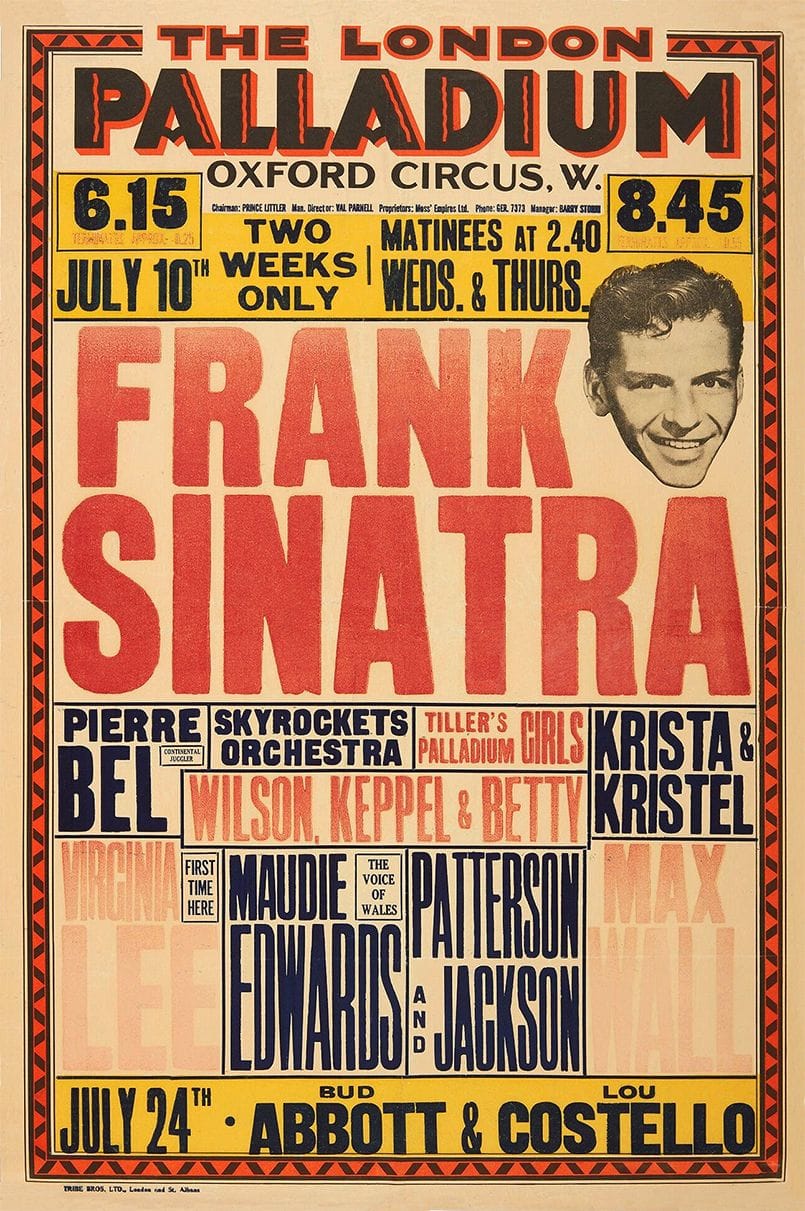 Frank Sinatra poster