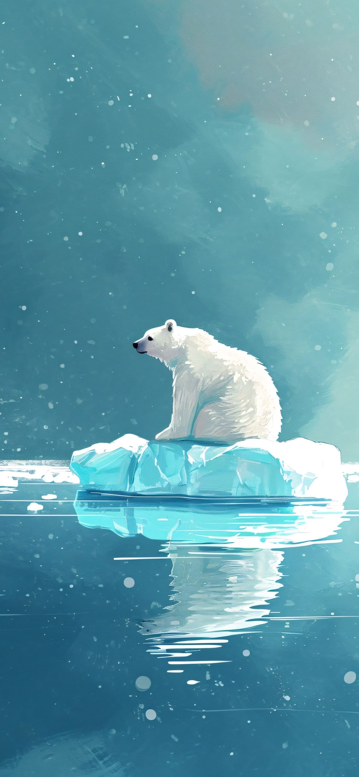 Polar bear poster
