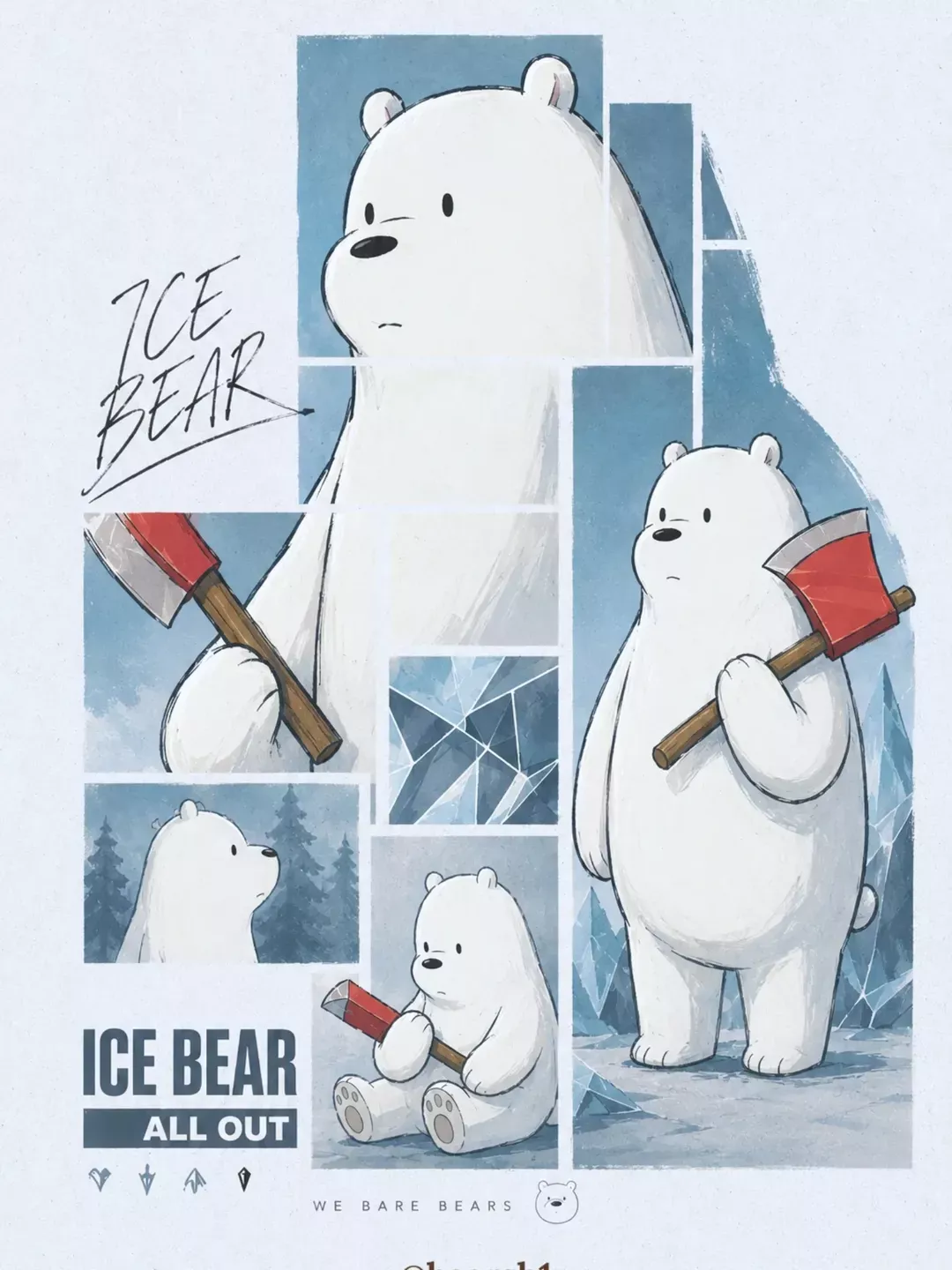 We bare bears ( Mr Ice )