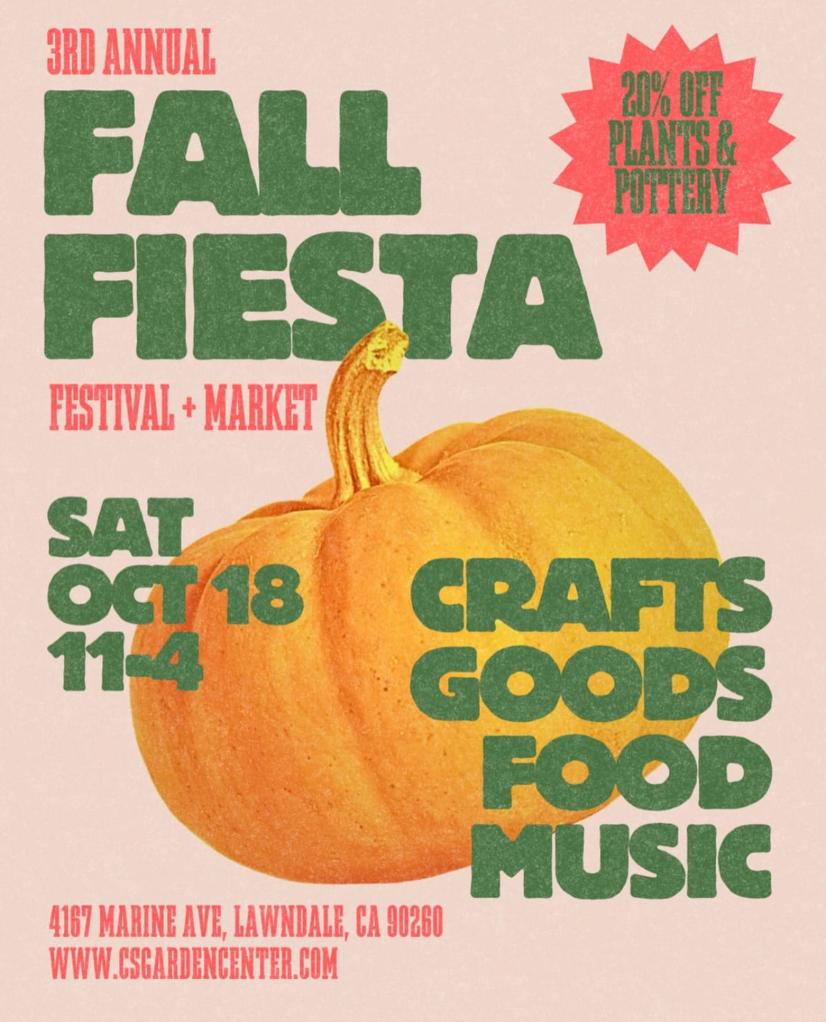 Fall poster