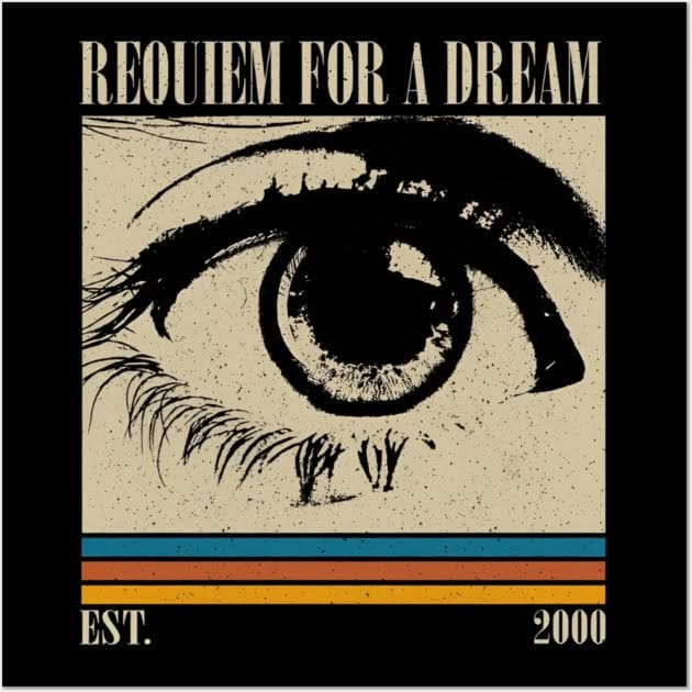 Requiem For A Dream Eye Poster