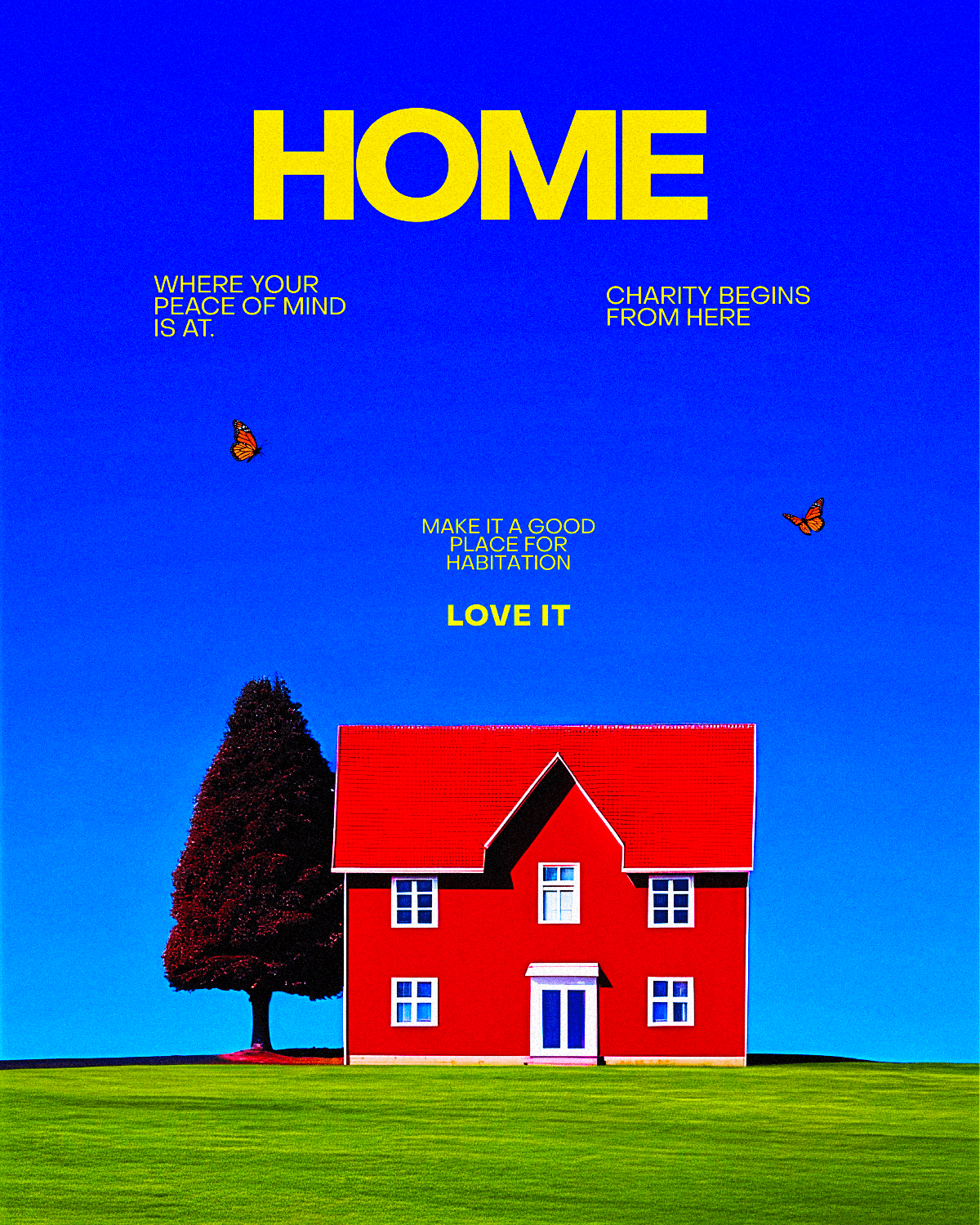 HOME POSTER DESIGN