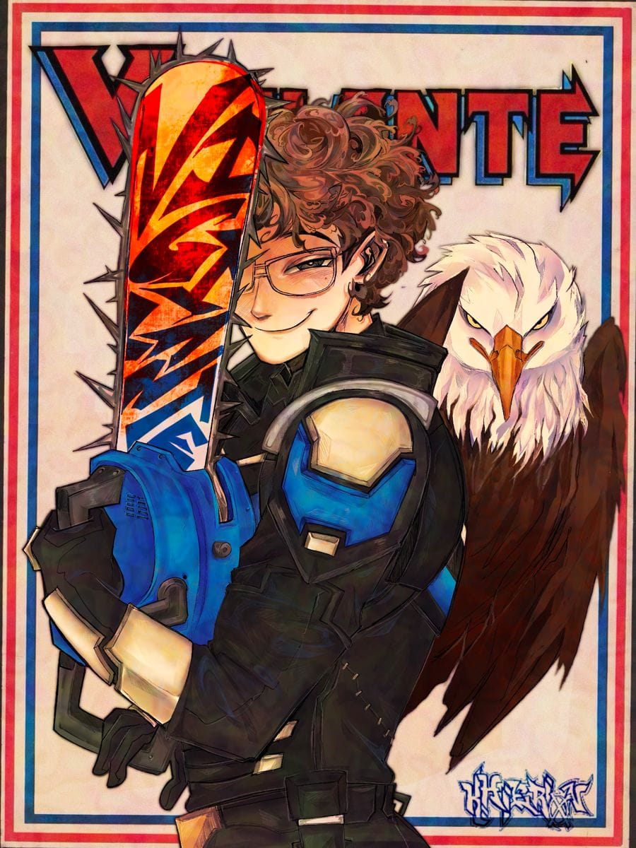 VIGILANTE fanart by me :3 @/khierion on tumblr and insta