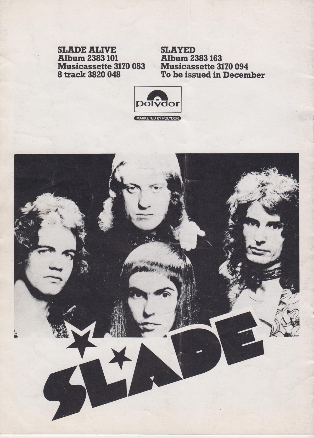 Slade poster