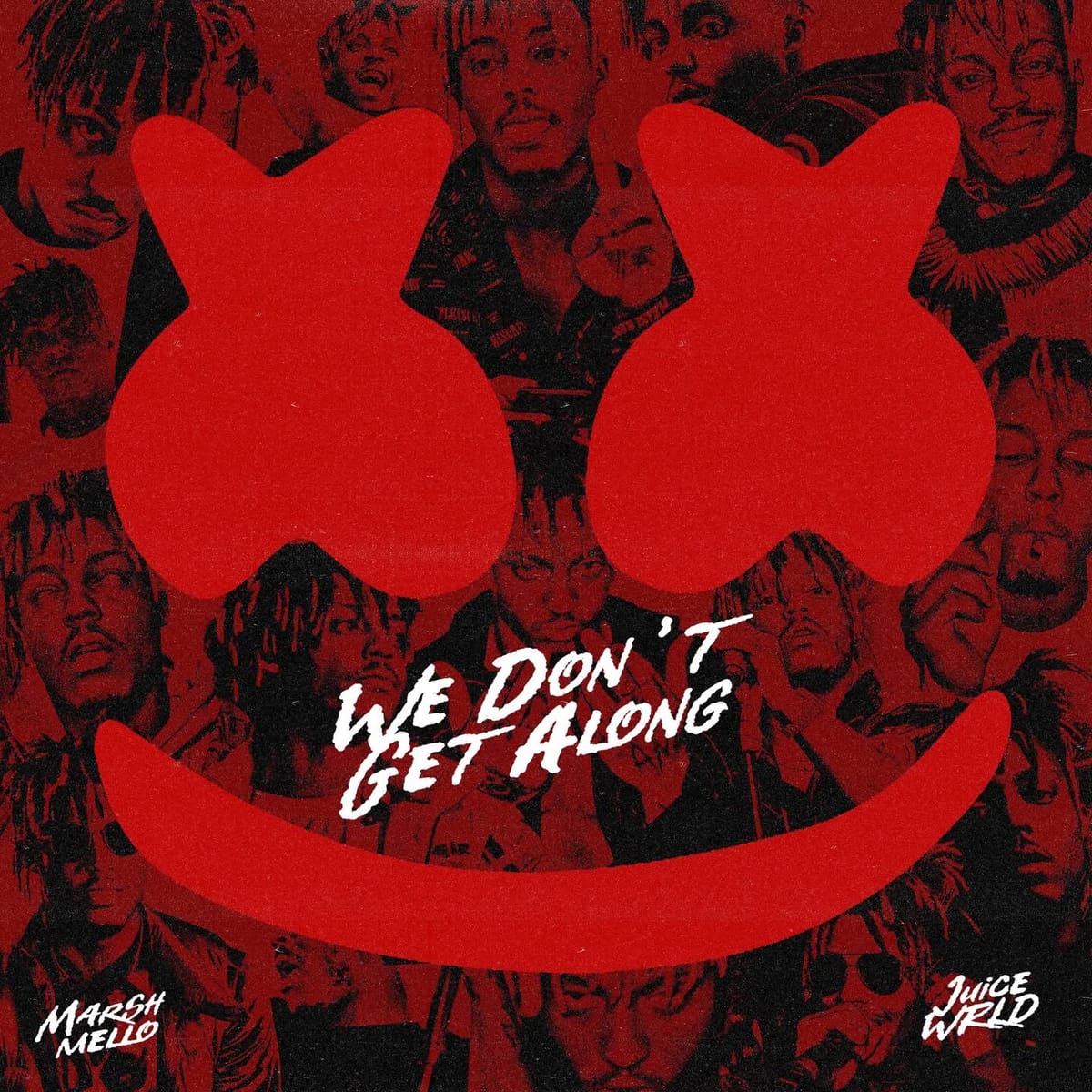 We don't get along poster