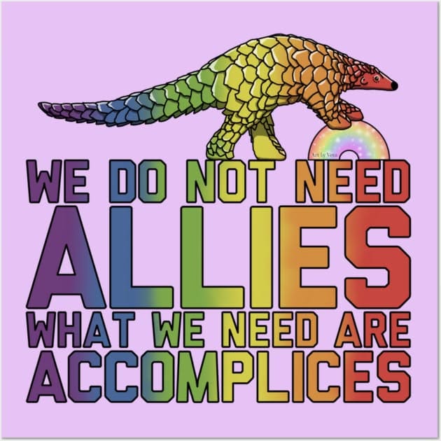 We Don't Need Allies Poster