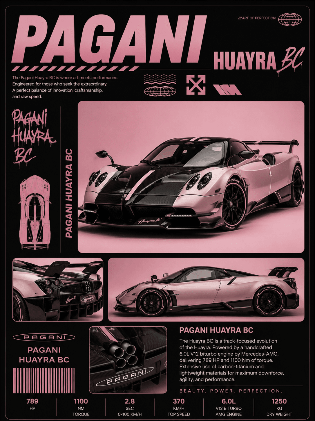 Pagani Huayra BC: Art in Motion