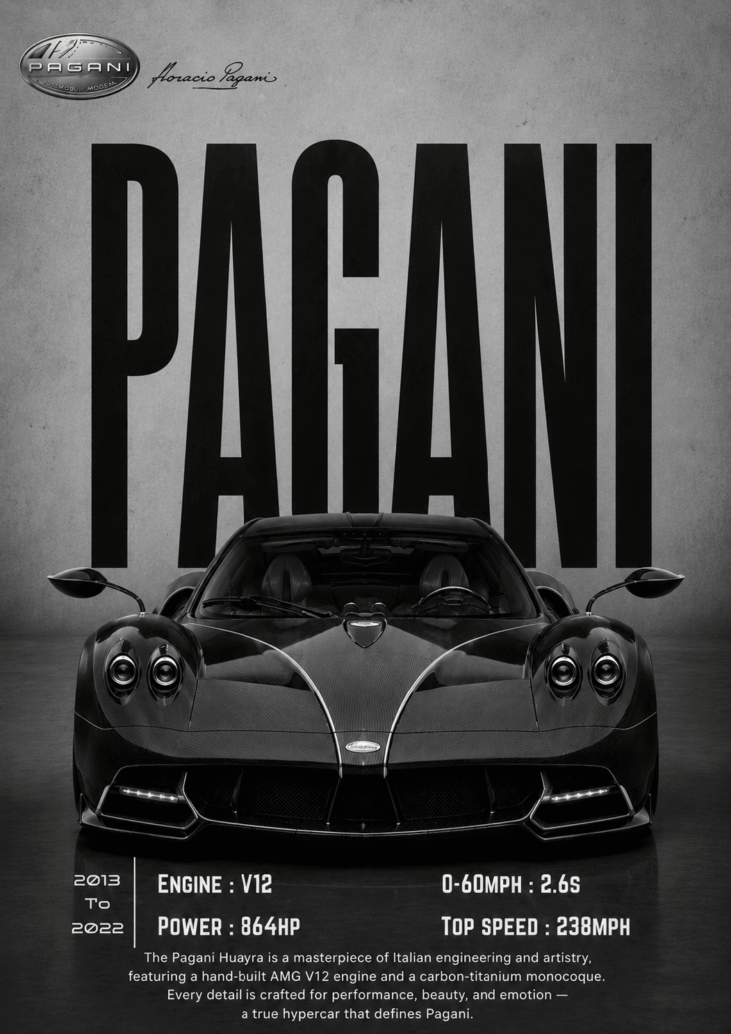 Pagani Huayra🏁