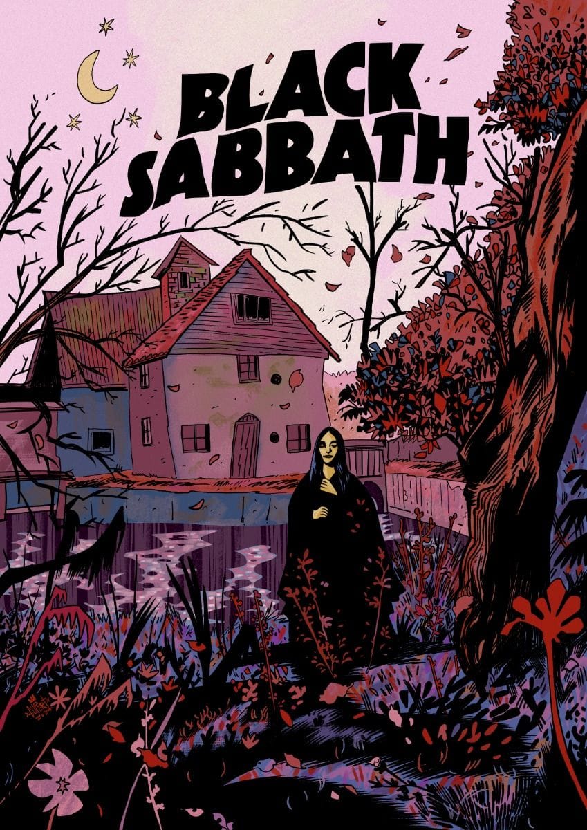 black sabbath poster by Pedro CUpert