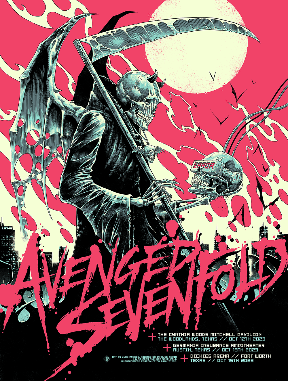 Luke Preece Design & IllustrationAVENGED SEVENFOLD