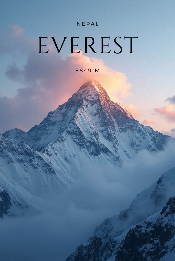 Mount Everest - Népal
