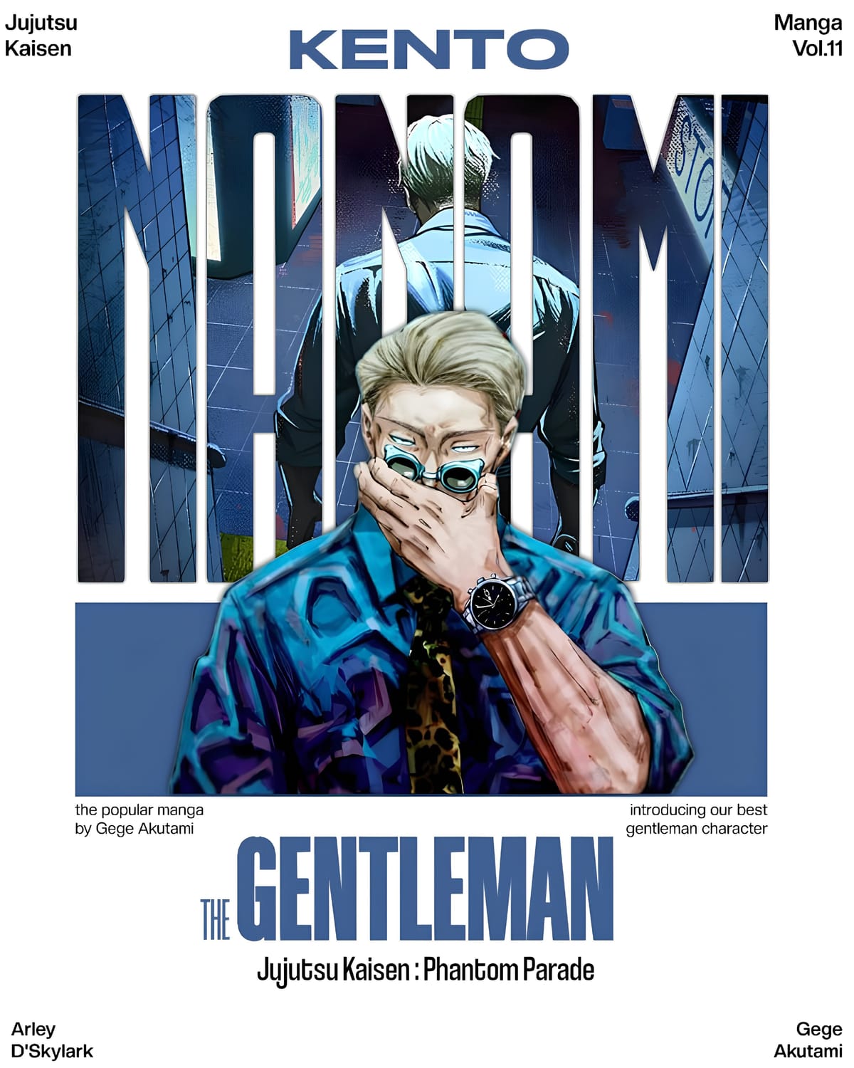 Nanami Kento poster style (Design by Arlèy)