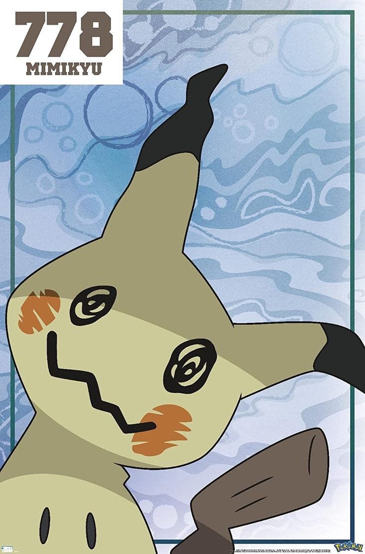 Pokémon - Mimikyu 778 Wall Poster