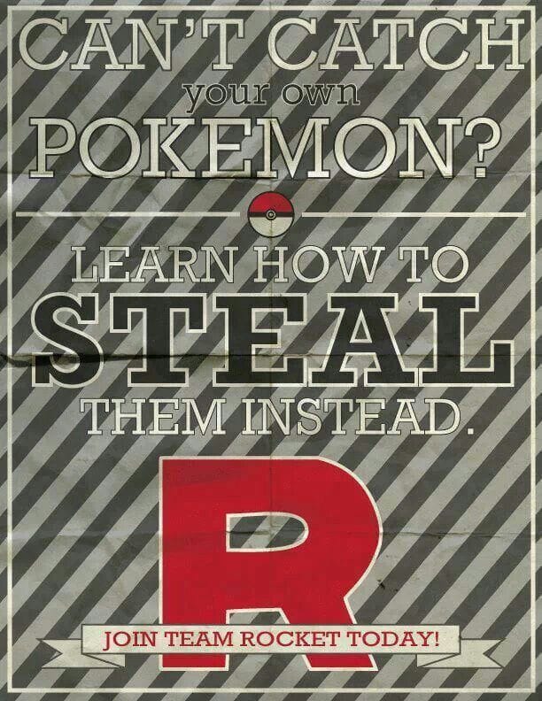 Team Rocket poster