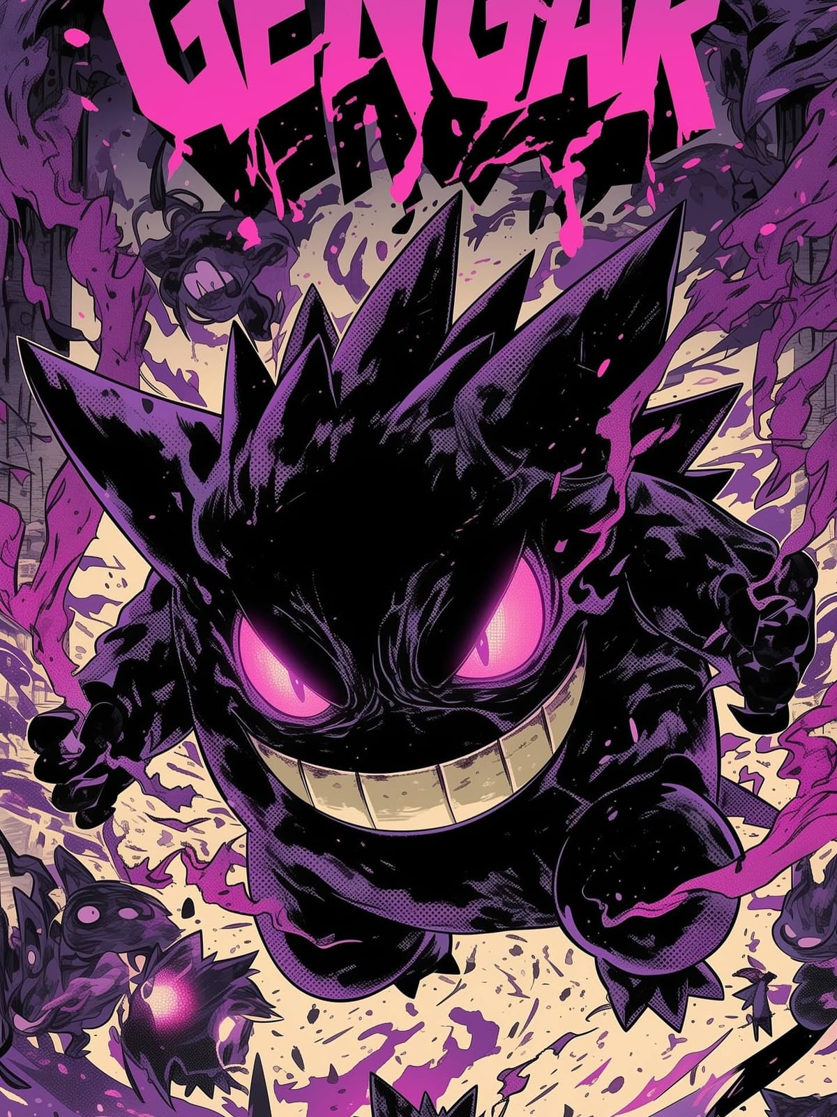 NeoVerse_Ai on Instagram: "Gengar : Distorsion “I’