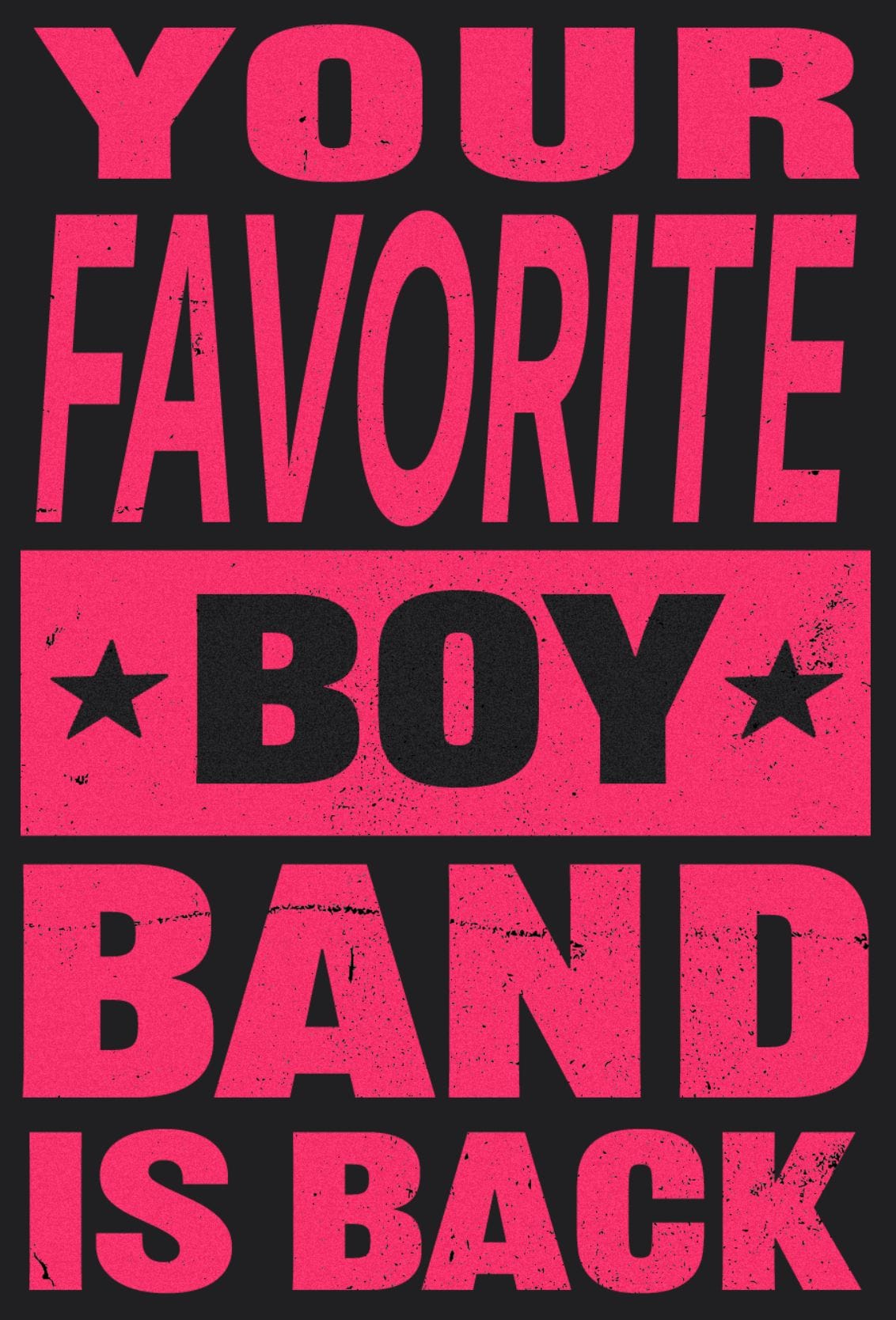 YOUR FAVOURITE BOYBAND IS 5SOS