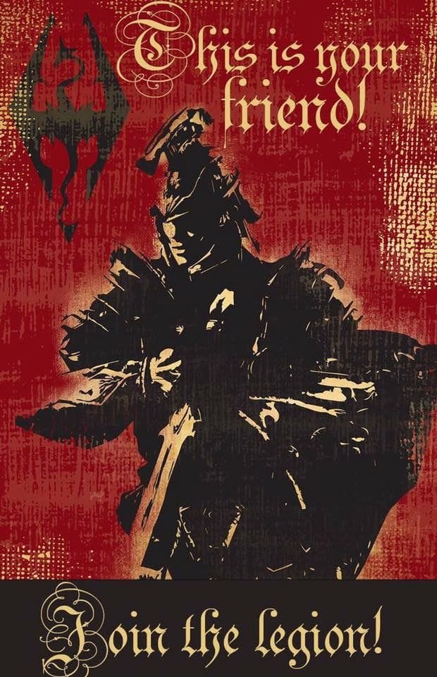 Skyrim poster