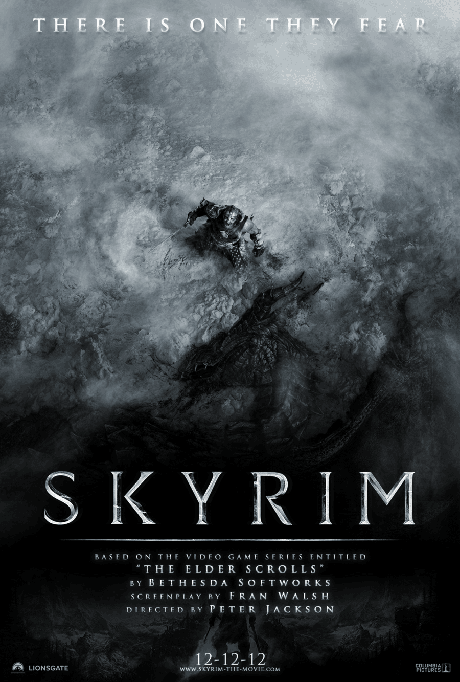 Skyrim poster
