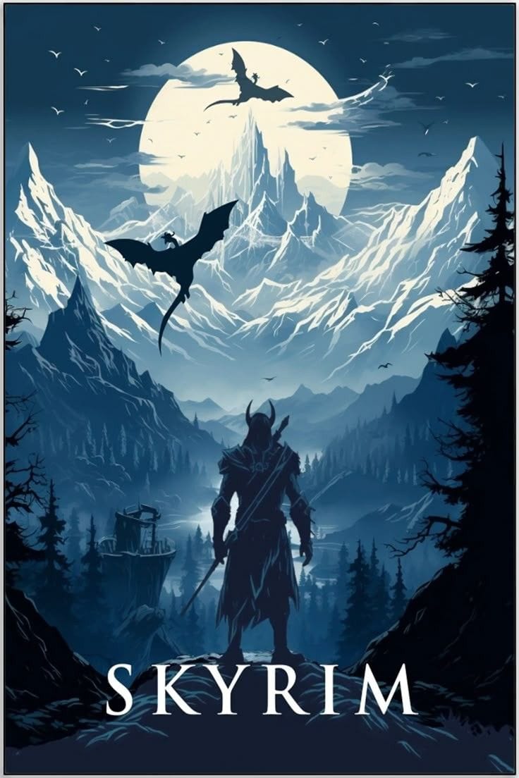 Skyrim poster