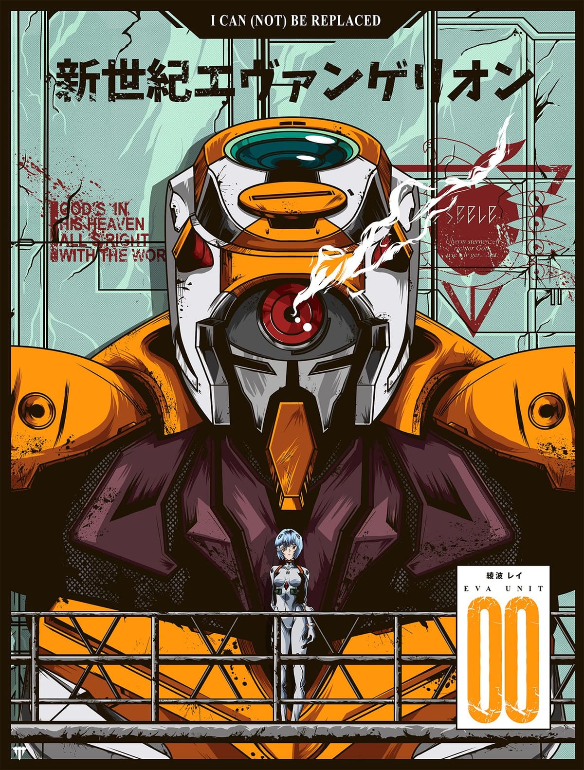 Poster Evangelion - EVA 00