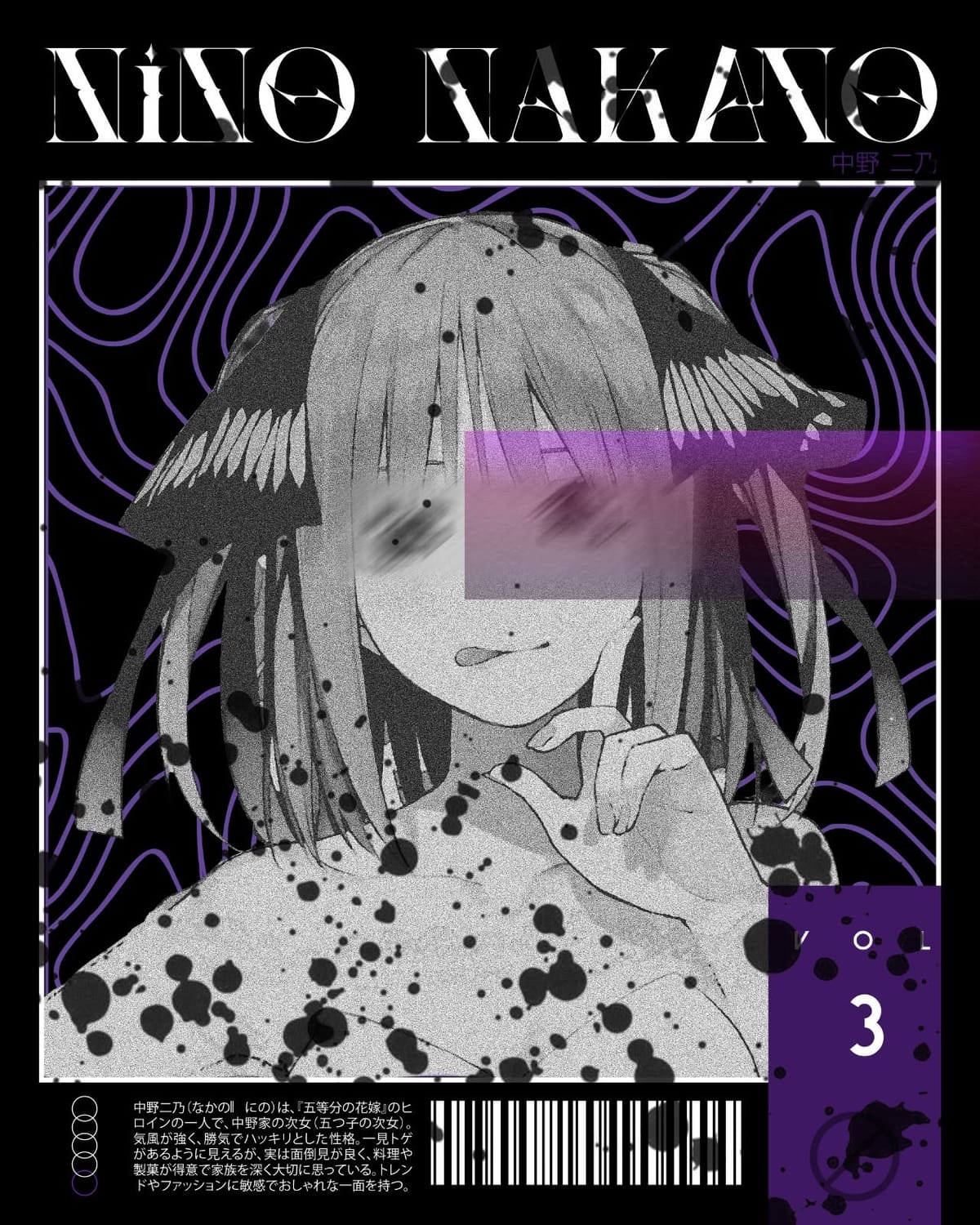 Nino nakano poster psd