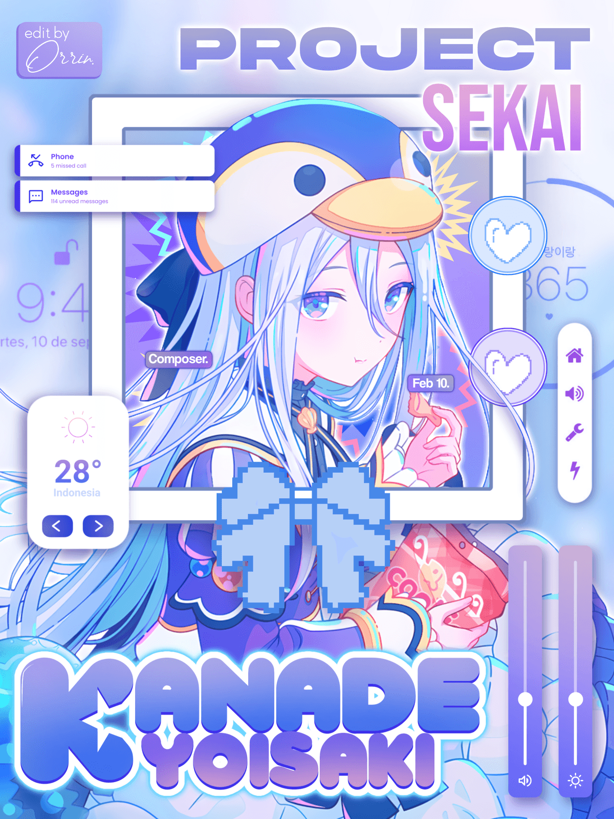𓊑   :   ♙   /  ⓘ  KANADE YOISAKIㅤ .. ⸙