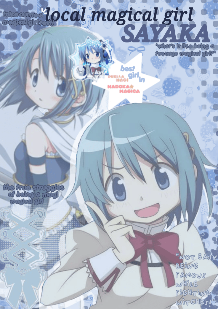 sayaka magazine/poster!!!