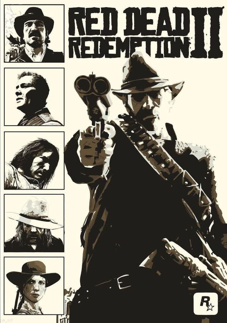 RDR2 poster