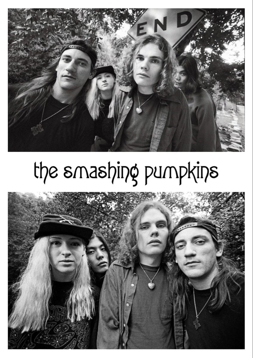 The Smashing Pumpkins poster (rotten apples/greatest hits inspired)