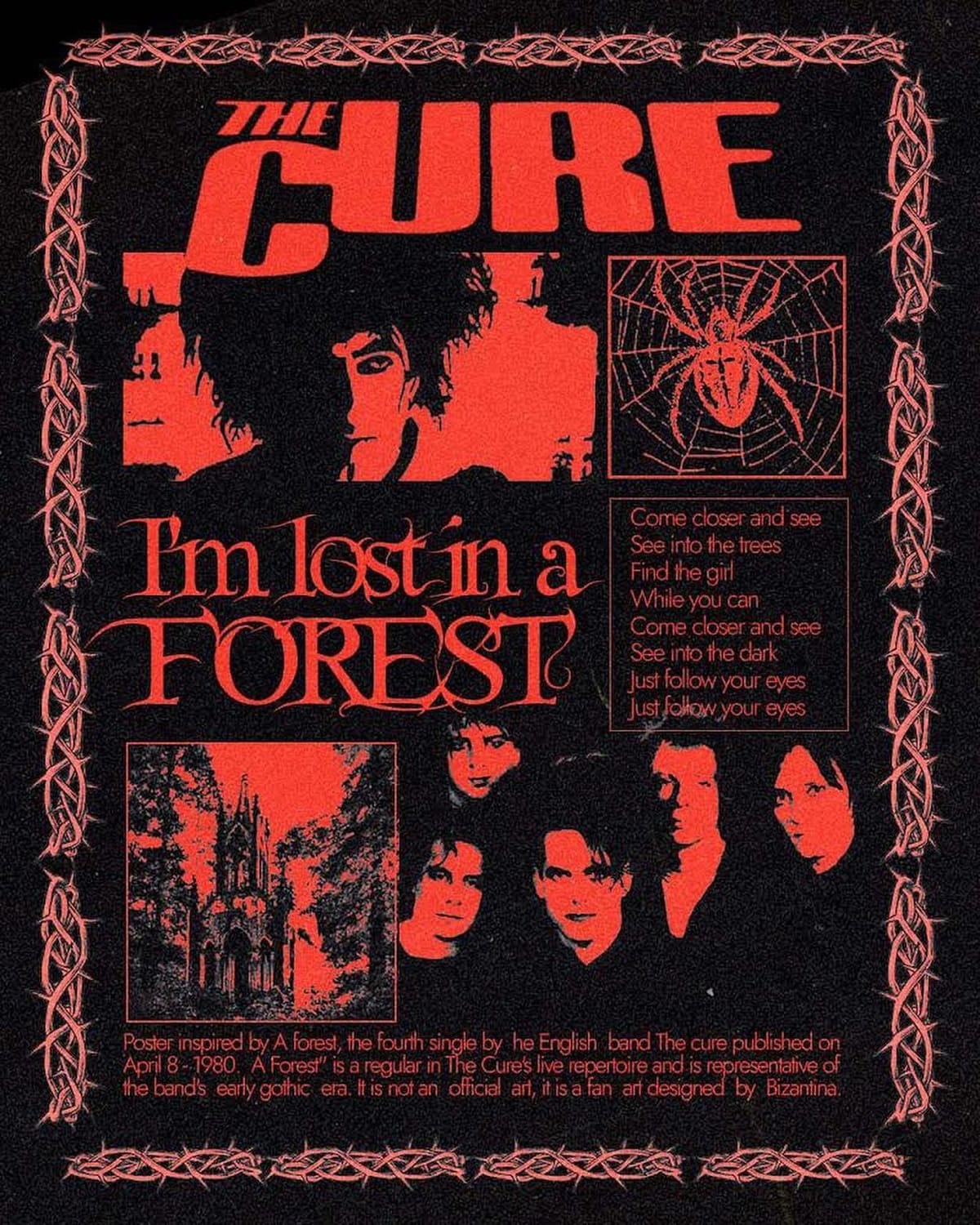 The Cure poster