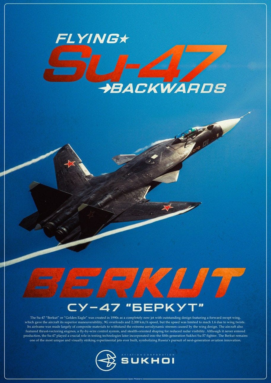 Su-47 Berkut Poster
