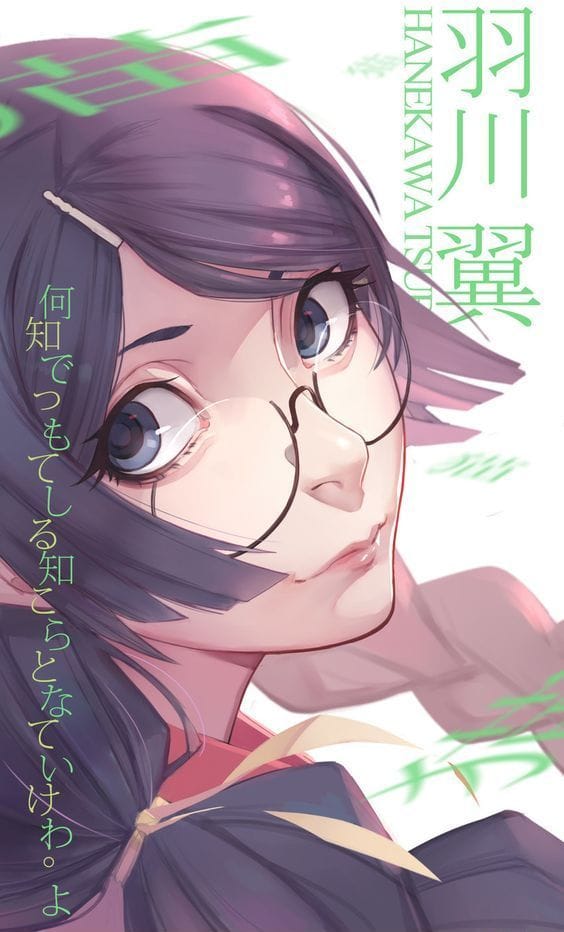 Hanekawa Senjougahara poster