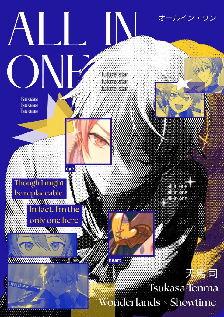 Tsukasa Tenma · All In One · Poster Edit