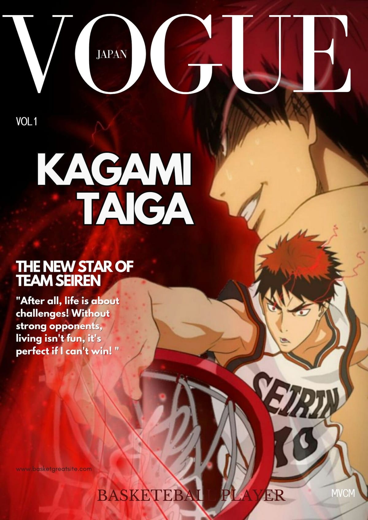 Vogue kagami taiga